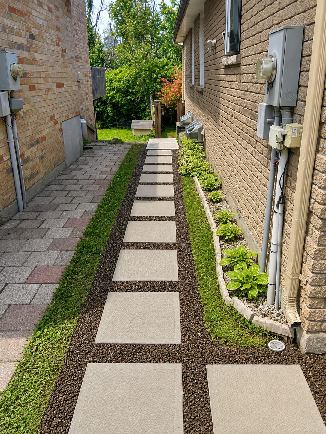 Interlock walkway